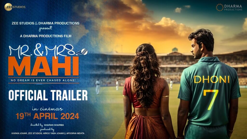 Mr. & Mrs. Mahi Full Movie 2024